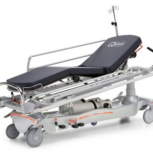 Givas Srl SLIM STRETCHER, 2 SECTIONS, HYDRAULIC HEIGHT ADJUSTMENT ON COLUME