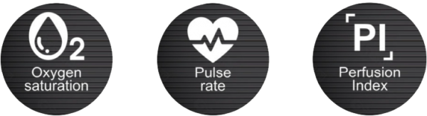 Finger Pulse Oximeter M70C Perfusion Index(PI) Bluetooth - Image 4